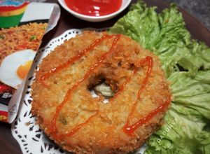 Foto resep DONAT INDOMIE Goreng