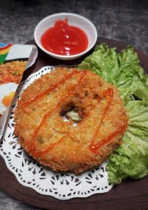 Foto resep DONAT INDOMIE Goreng
