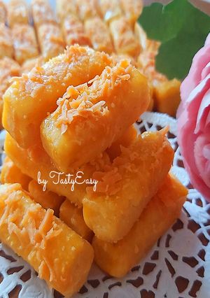 Foto resep Kue Kering Keju Kastengel Renyah | Kastengel Keju | Kue Kering | Cookies Keju