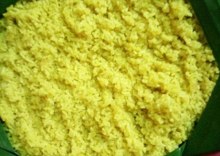 BIKIN NGILER! Inilah Cara Membuat Nasi kuning rebus kukus maknyus Pasti Berhasil