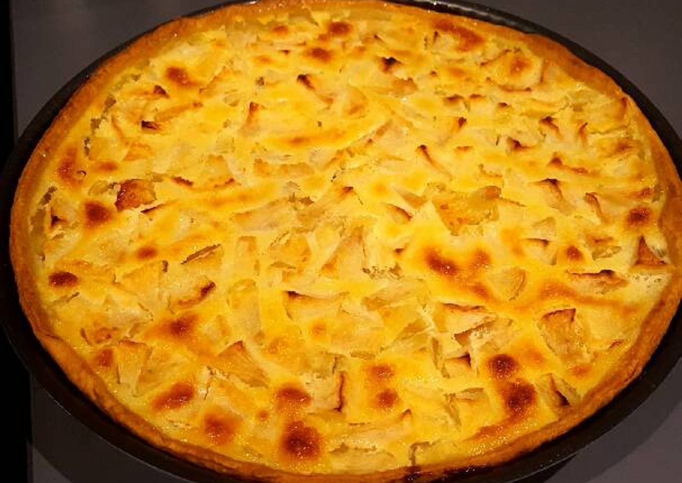 Tarte Normande aux pommes