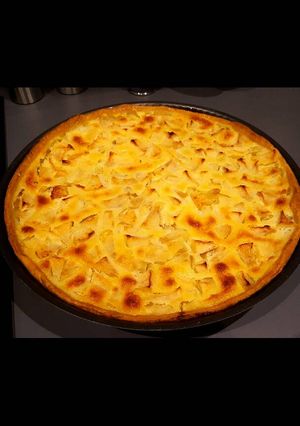Une photo de Tarte Normande aux pommes