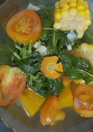 Foto resep Sayur bening wortel labu