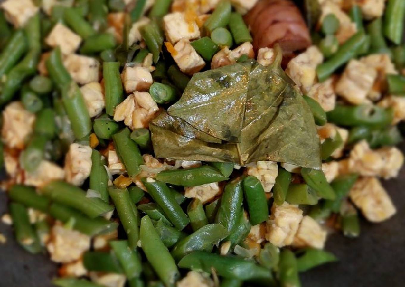 Oseng Buncis Tempe