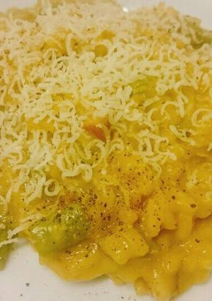 Foto de Risotto de abobrinha e açafrão