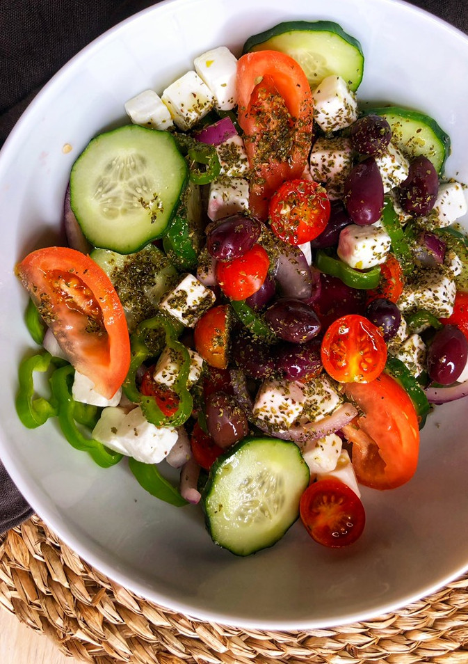 Una foto de Ensalada Griega