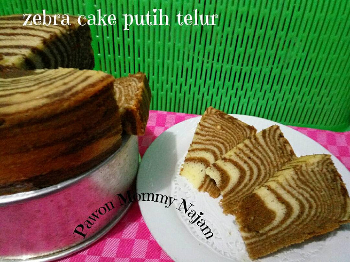 Langkah Mudah untuk Membuat Zebra Cake Putih Telur Sederhana Dan Enak