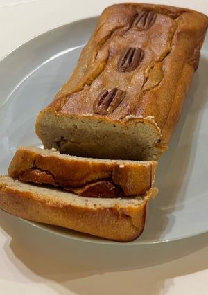 Una foto de Budín de banana saludable y húmedo 🍌