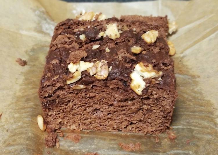 Bizcocho de aguacate y chocolate