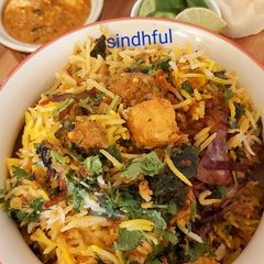 Veg Dum Biryani A picture of Veg Dum Biryani.