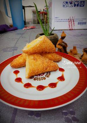 Foto resep Roti tawar isi salad kentang