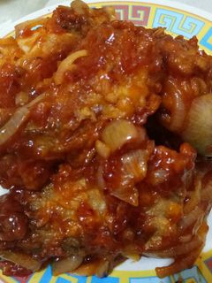 Foto resep Ayam Tepung Saus Tomat