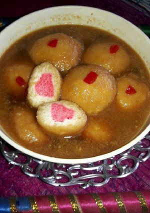 নলেন গুড় রসগোল্লা রেসিপির প্রধান ছবি