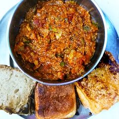 Pav-bhaji | Mumbai's Signature-Street Food | Aamchi Mumbai A picture of Pav-bhaji | Mumbai's Signature-Street Food | Aamchi Mumbai.