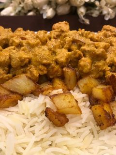 صورة لوصفة رز بالدجاج والبطاطس
