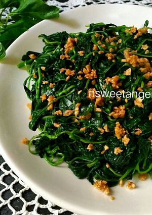 Foto resep Tumis bayam murah meriah #AntiRibet