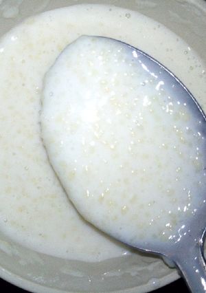 A picture of Cuscus pap.
