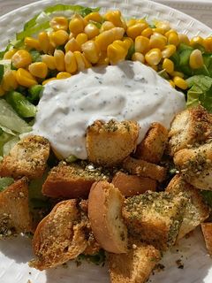 صورة لوصفة سلطة زعتر لذيذة😋✨