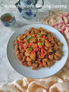 Foto resep Ayam Popcorn Bawang Goreng