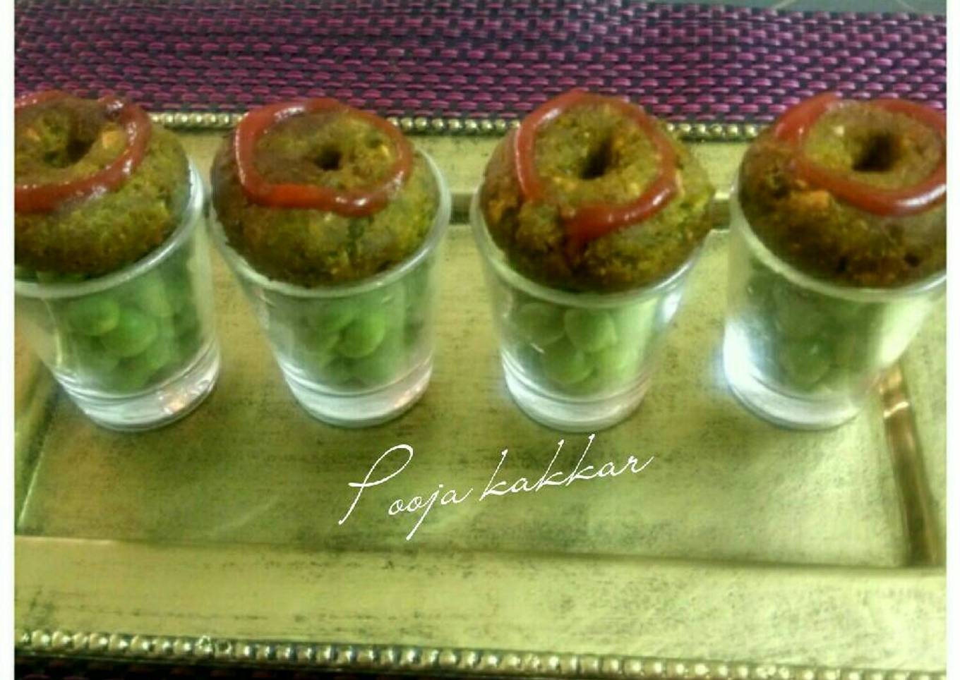 Peas doughnuts