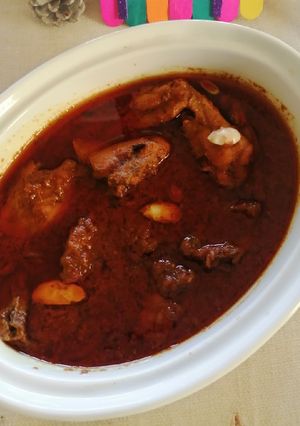 A picture of Chicken qorma.