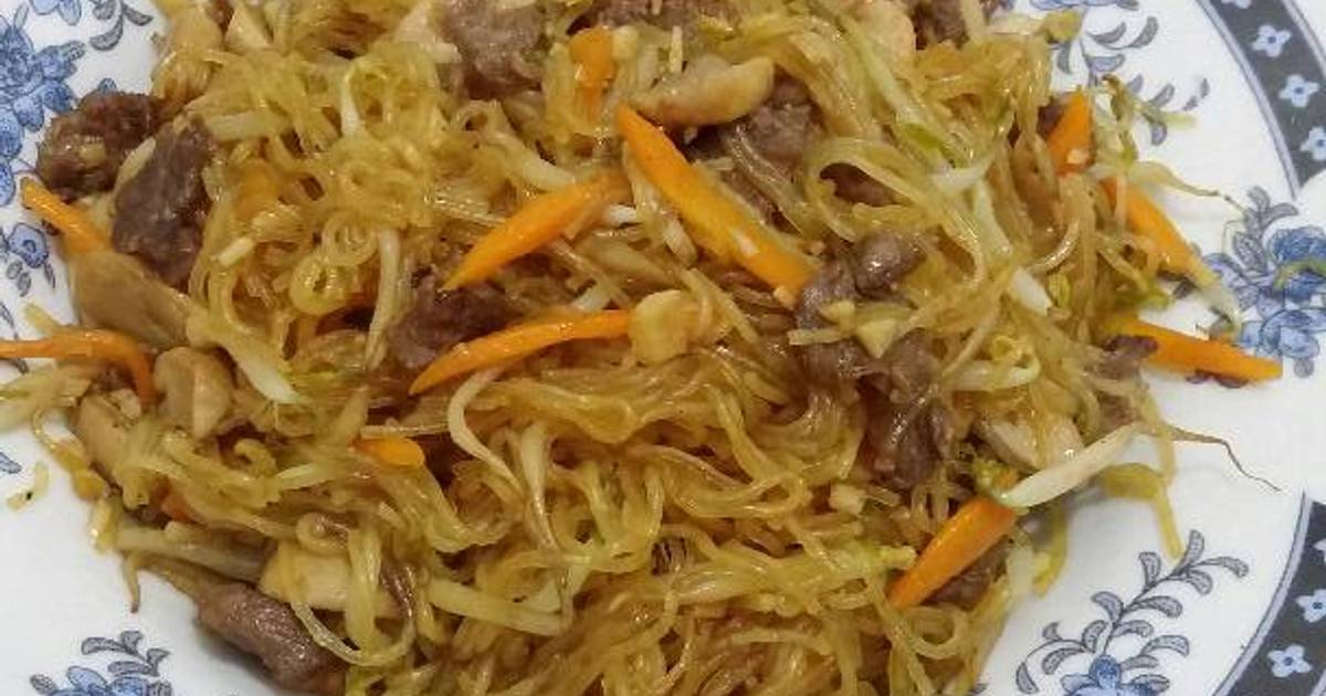 Resep Bihun goreng daging oleh Rina - Cookpad