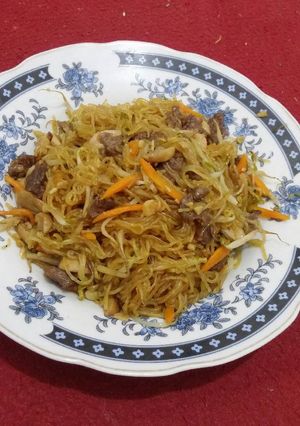 Foto resep Bihun goreng daging