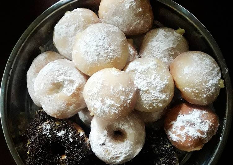 Donat Ngembang tanpa ribet