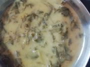 A picture of palak spinach saag recipe