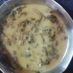 Palak dahi saag A picture of Palak dahi saag.