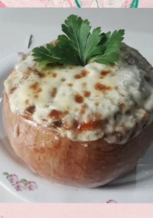 Una foto de Zapallo relleno😋