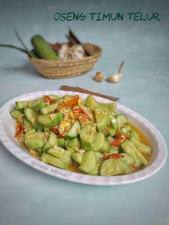 Foto resep Oseng Timun Telur