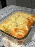 Baked Potato Salmon Fritata