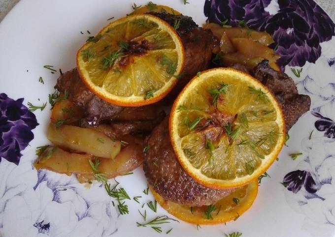 Утиная грудка в апельсиновом соусе рецепт – Китайская кухня: Основные блюда. «Еда»