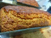 Una foto de budín de zanahoria
