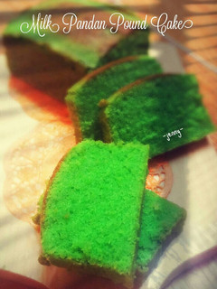 Foto resep Milk Pandan Pound Cake