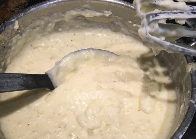 Steps to Make Any-night-of-the-week Thick Creamy Whipped Mashed Potatoes 🍴