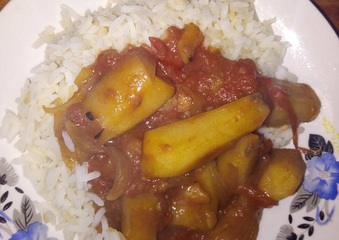 Step-by-Step Guide to Make Award-winning Boiled matoke with rice #4weeks challenges #authormarathon