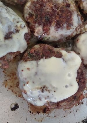 Una foto de Hamburguesas de carne caseras