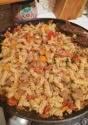 Une photo de Bolognaise sans coulis