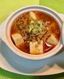 Đậu phụ sốt cay