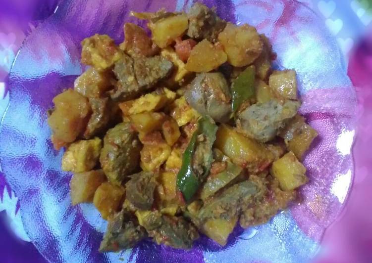 Resep Sambel goreng kuning ati ampela, Enak