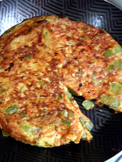Una foto de Tortilla de pencas de acelga