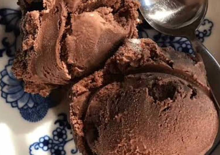 Steps to Make Perfect Chocolate frozen dessert