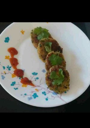 A picture of Corn tikki.