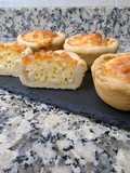 Tartaletas de queso tierno