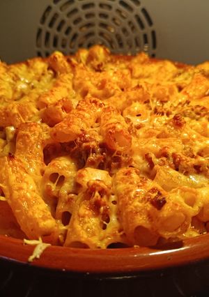 Una foto de Macarrones al horno