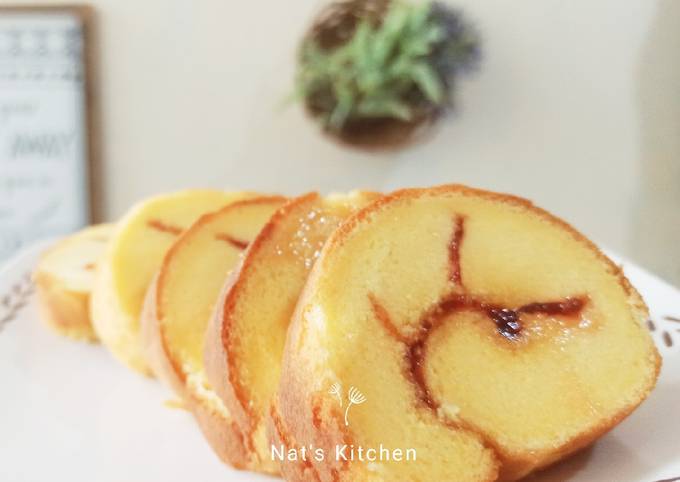 Recipe: Perfect Bolu Gulung Strawberry 