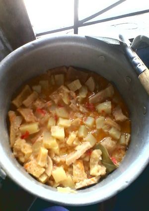 Foto resep Sambal goreng kentang krecek galantin