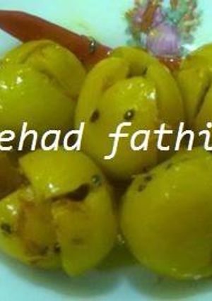 صورة لوصفة اللمون المعصفر